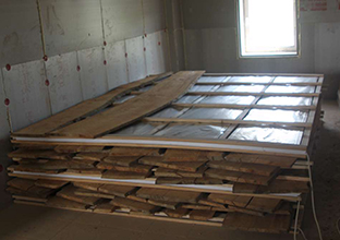 Рамка УКЛС в штабеле