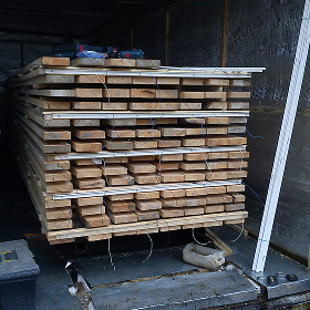 Сборка штабеля УКЛС